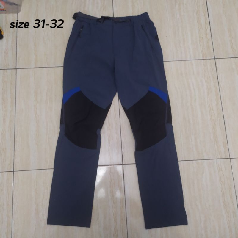 Celana outdoor/hiking/riding columbia size 31-32