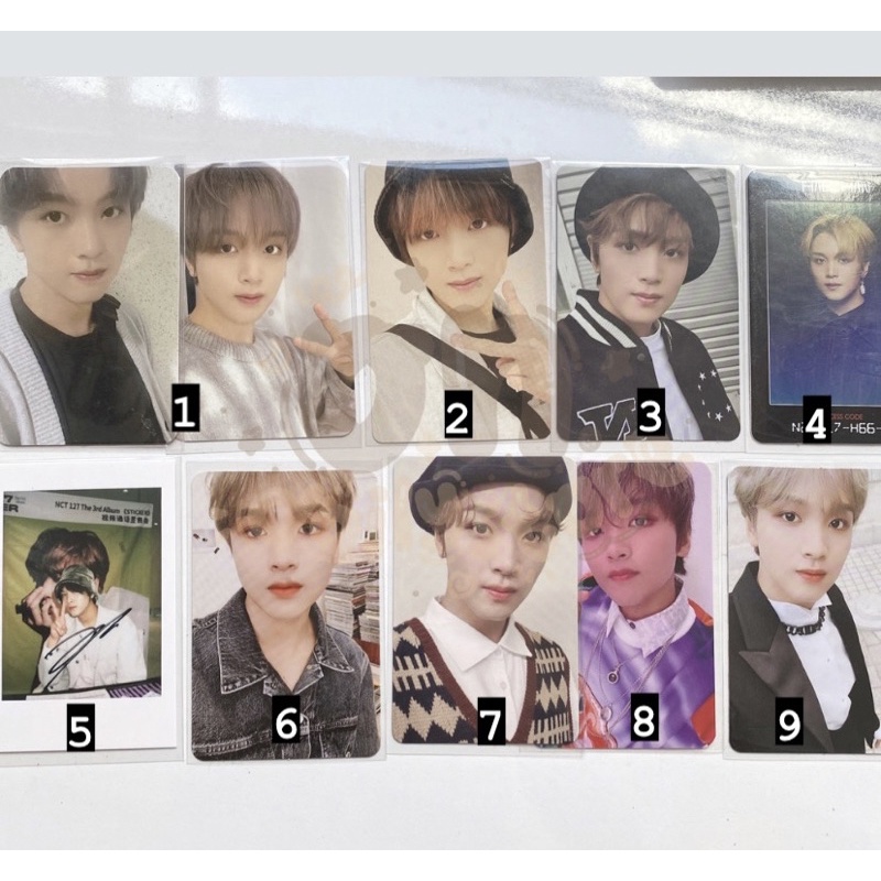 [READY INA] Photocard Haechan NCT Dream, NCT 127, NCT mumo haechan set, smt bus japan haechan, kihno