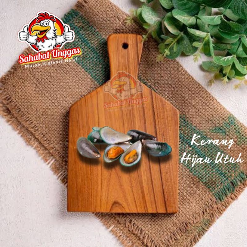 

Kerang Hijau Utuh 500gr