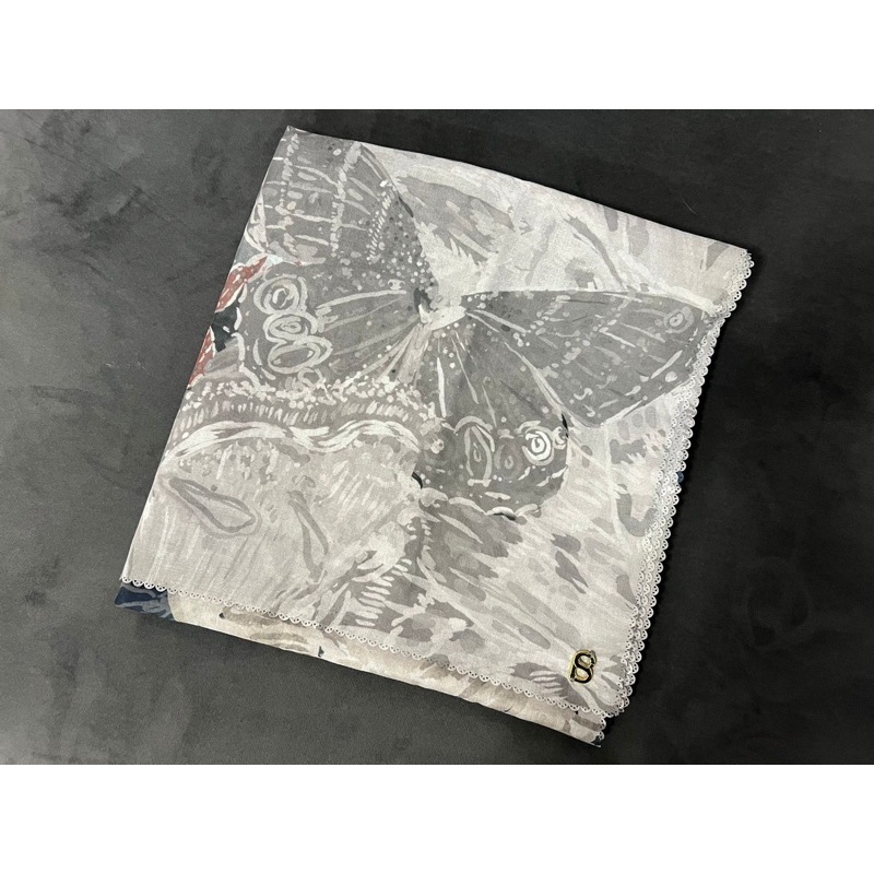 Farsha Buttonscarves - Navy