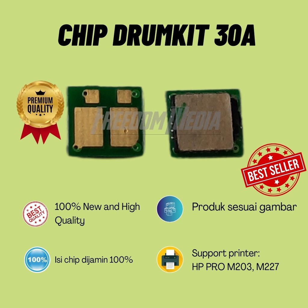 Chip Drum Unit HP Laserjet 30A 32A CF232A CF230A HP M227fdw M203dn