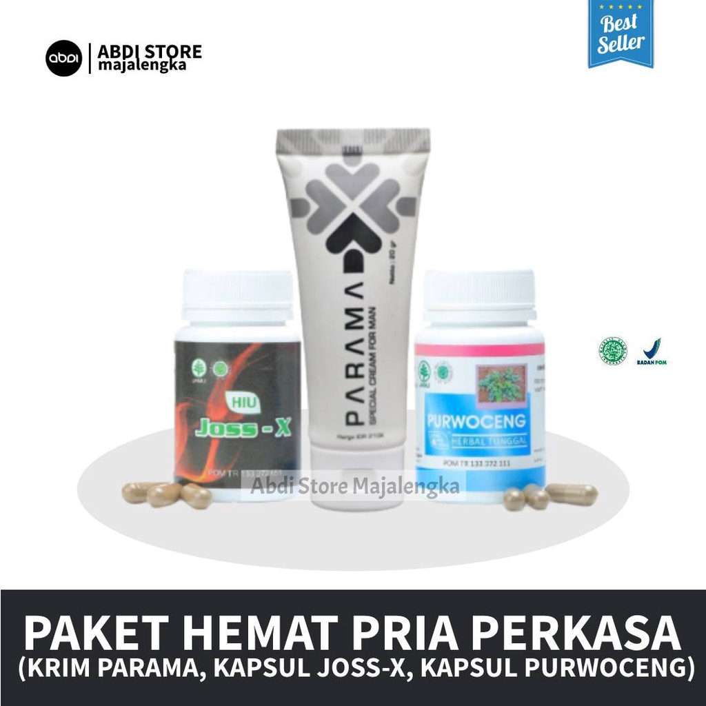 Jual [paket Hemat Obat Kuat] Parama Cream Obat Kuat Oles Pria Tahan