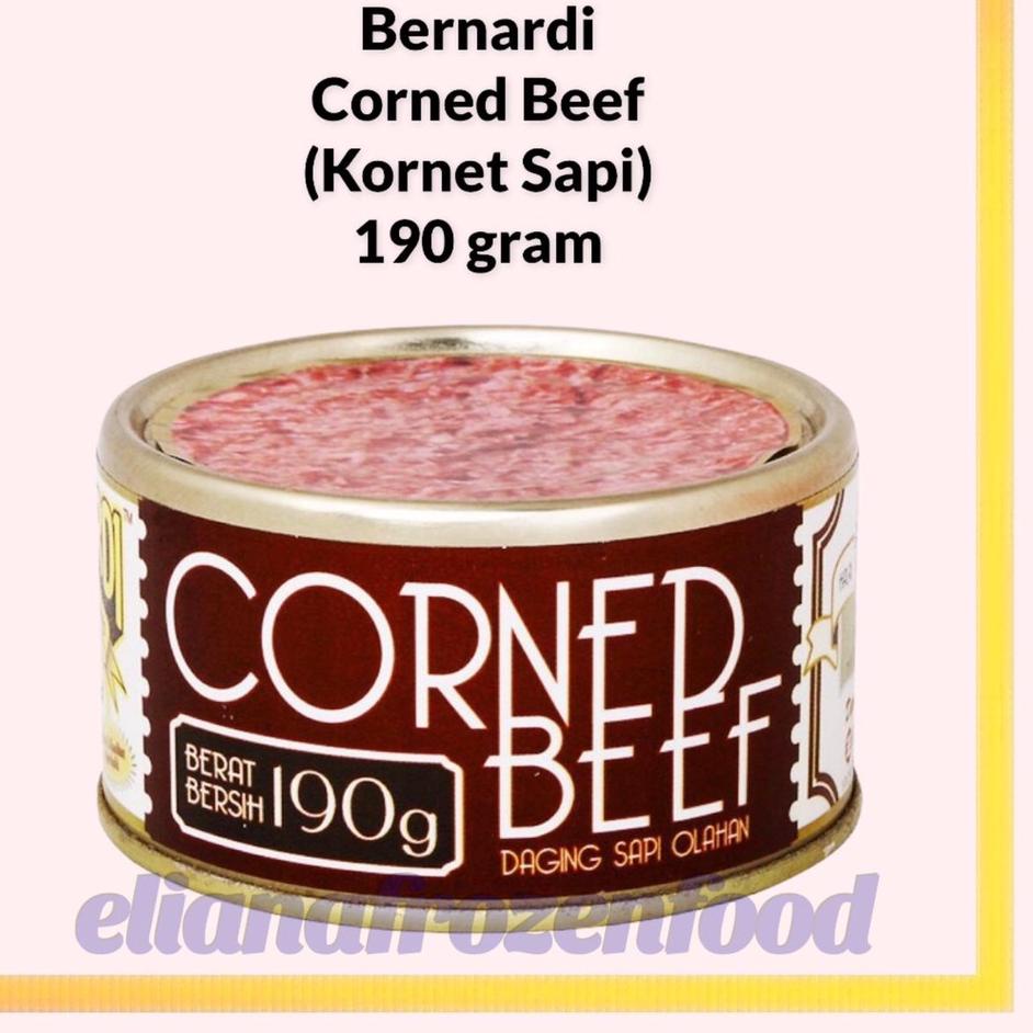 

kodeP5b5A--BERNARDI CORNED BEEF 190 GR / DAGING KORNET OLAHAN