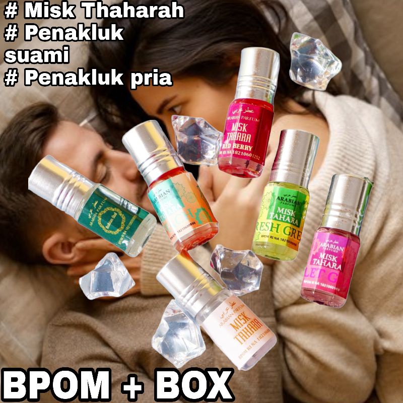 BPOM MISK THAHARAH ORIGINAL 100% 3ml Parfum Miss v  Parfum wanita tahan lama