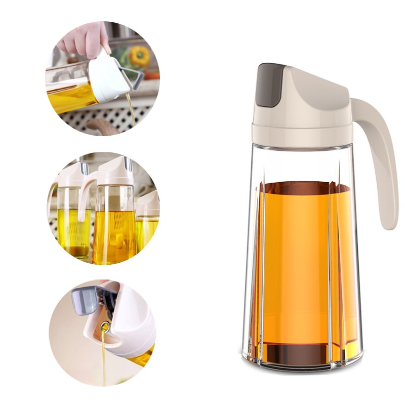 Botol Kaca Aesthetic Unik Tempat Wadah Minyak Goreng Kecap