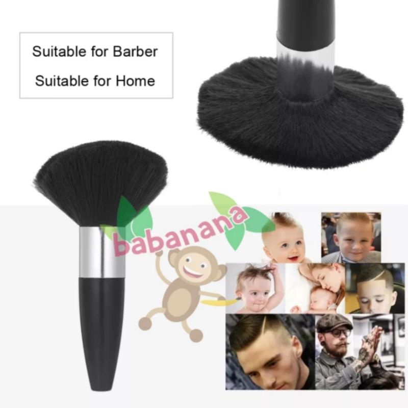 Brush barber kuas halus pembersih rambut laptop kamera komputer sikat