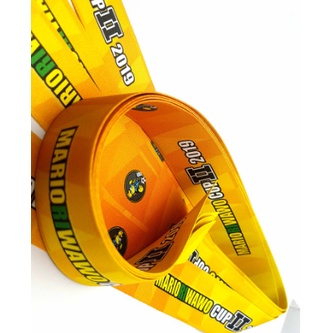

Cetak tali tisu 4cm printing 2 sisi / pita lanyard print sublim 4cm 2 muka