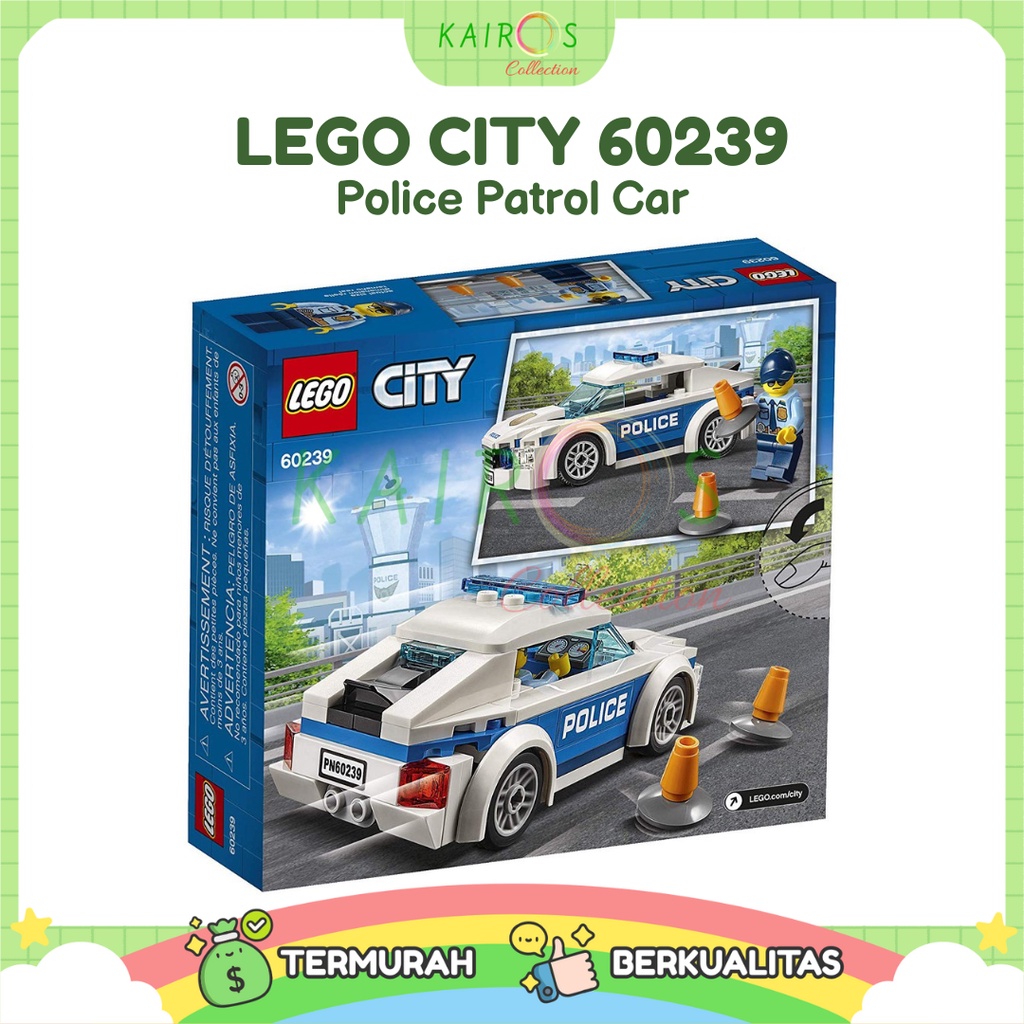 LEGO City Police Patrol Car 60239