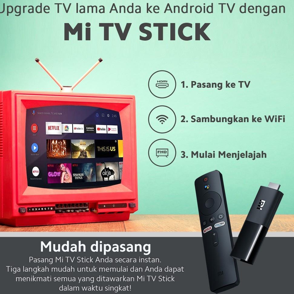 [Art. 874] Xiaomi Smart TV Stick Full HD Dongle Android 9.0 Set Top Box Stik TV Android