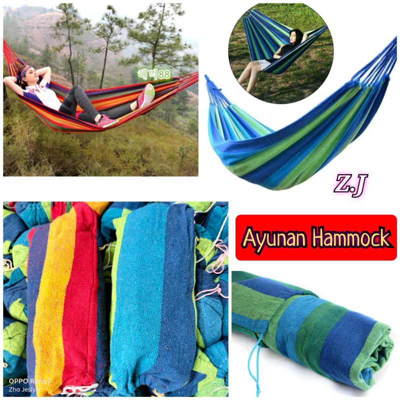 Ayuna Hammock pelangi