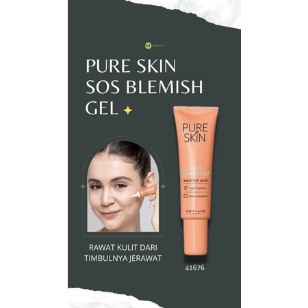 po/ks6 41676 Pure Skin SOS Blemish Gel 41676
