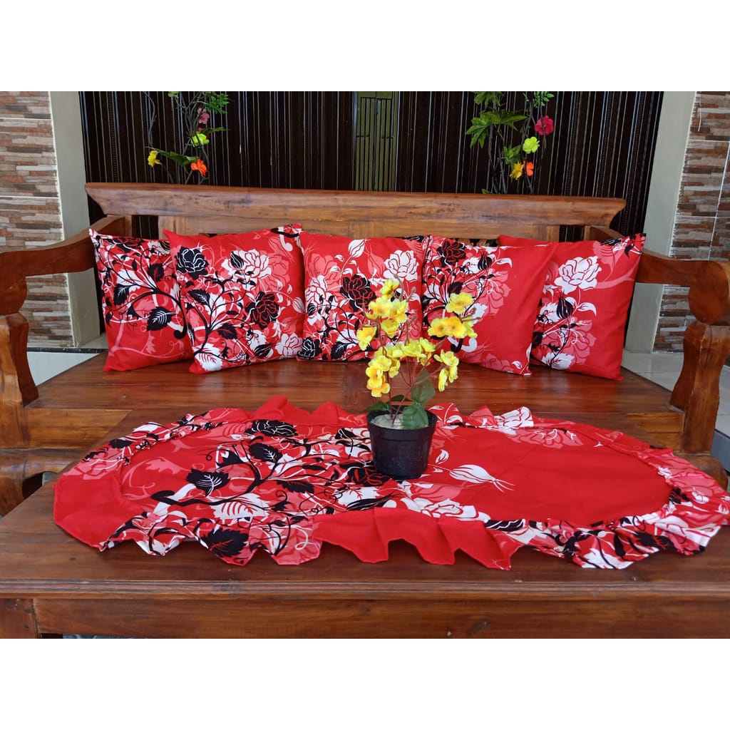 Taplak meja ,sarung Sofa sett Murah