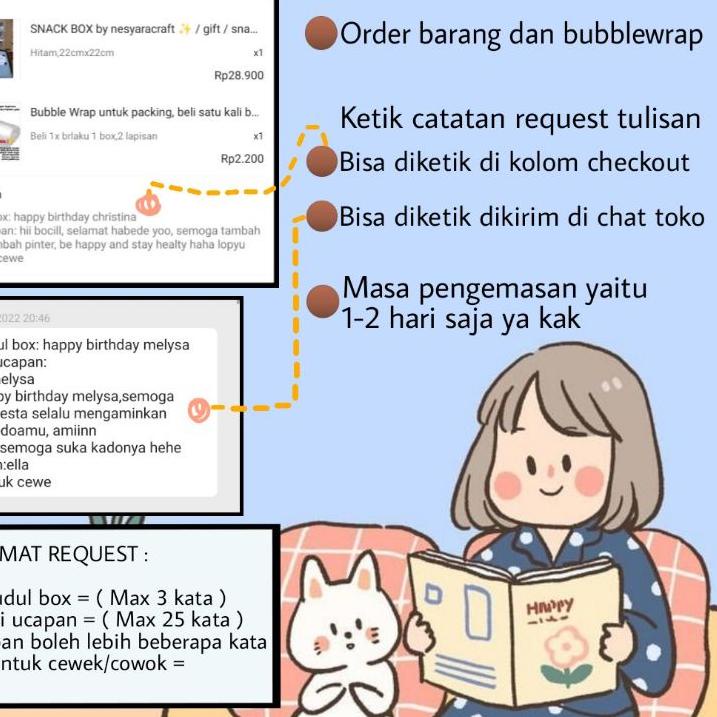 

¤ GIFT BOX by nesyaracraft ✨ / hijab box / hampers hijab / bella square / gift / hadiah / kado / buket ㄷ
