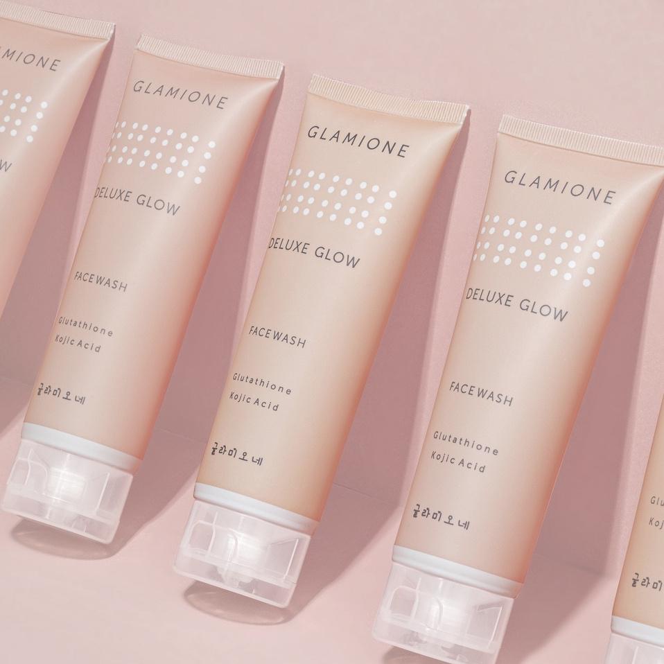 Suplier1st--Facewash Deluxe Glow Glamione Skincare (Sabun Muka)