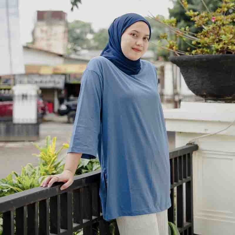 IL - ATASAN KAOS OVERSIZE JUMBO LD130 BASIC / VIRAL OOTD BASIC TOP