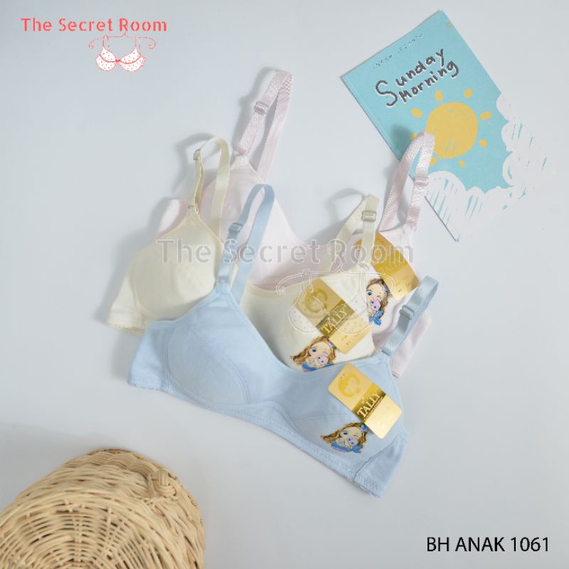 TALLY BRA BH REMAJA ABG 1061 | TANPA KAWAT | TANPA BUSA | SIZE 32 - 38