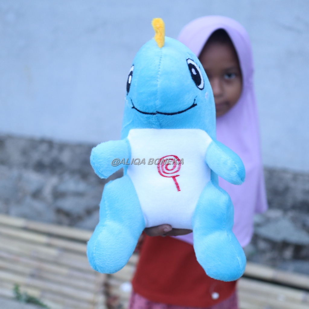 BONEKA DINO OB DUDUK, TERMURAH, TERLARIS BISA COD