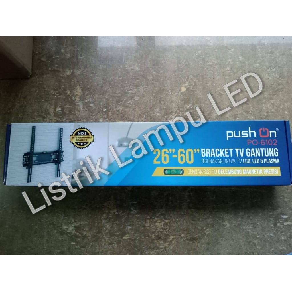 PushOn Bracket TV LCD, dan Plasma 26" - 60" PO - 6102