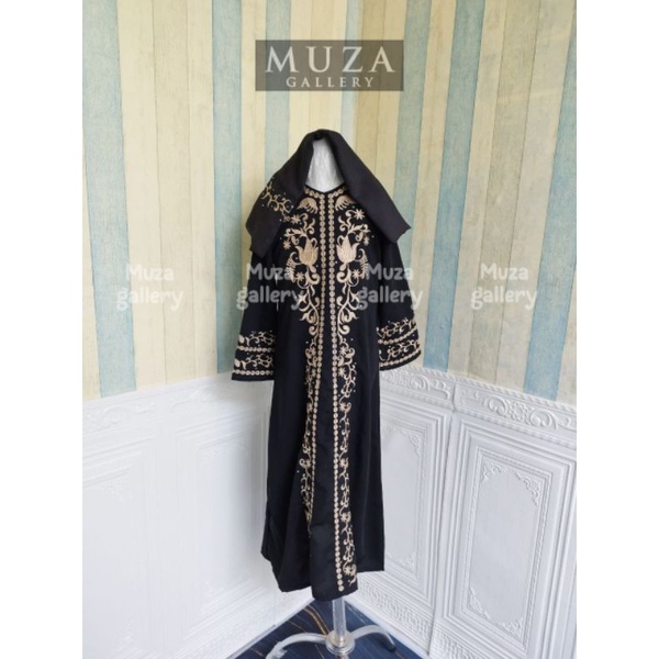 MUZA ABAYA SYARI ABAYA ANAK TURKEY 1227 BONUS PASMINA
