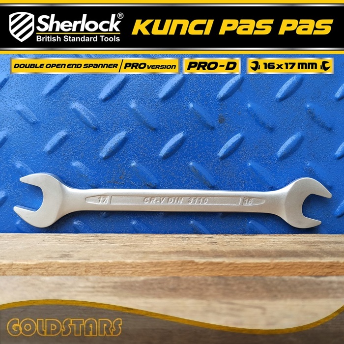 Kunci Pas Pas uk. 16 x 17 mm Original Sherlock (Pro-D Series) (1 pcs)