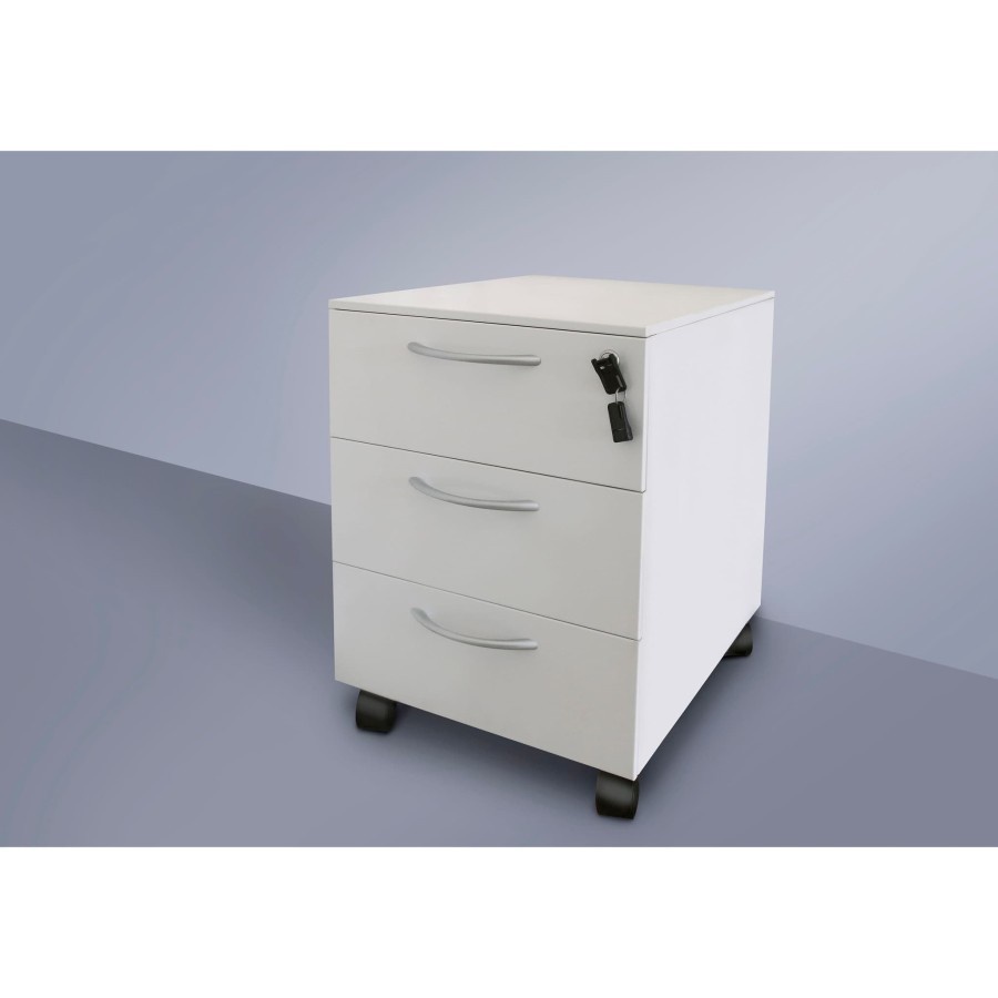 Drawer Cabinet Lemari Arsip Besi Serbaguna (3 Susun) Chantech