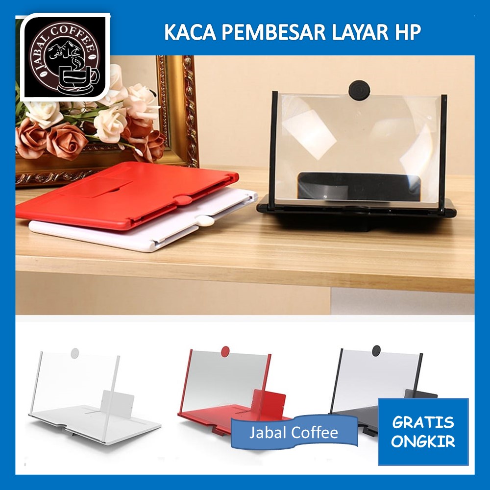 Layar Pembesar Handphone / Kaca Pembesar Layar Hp F3 Ultra HD 3D