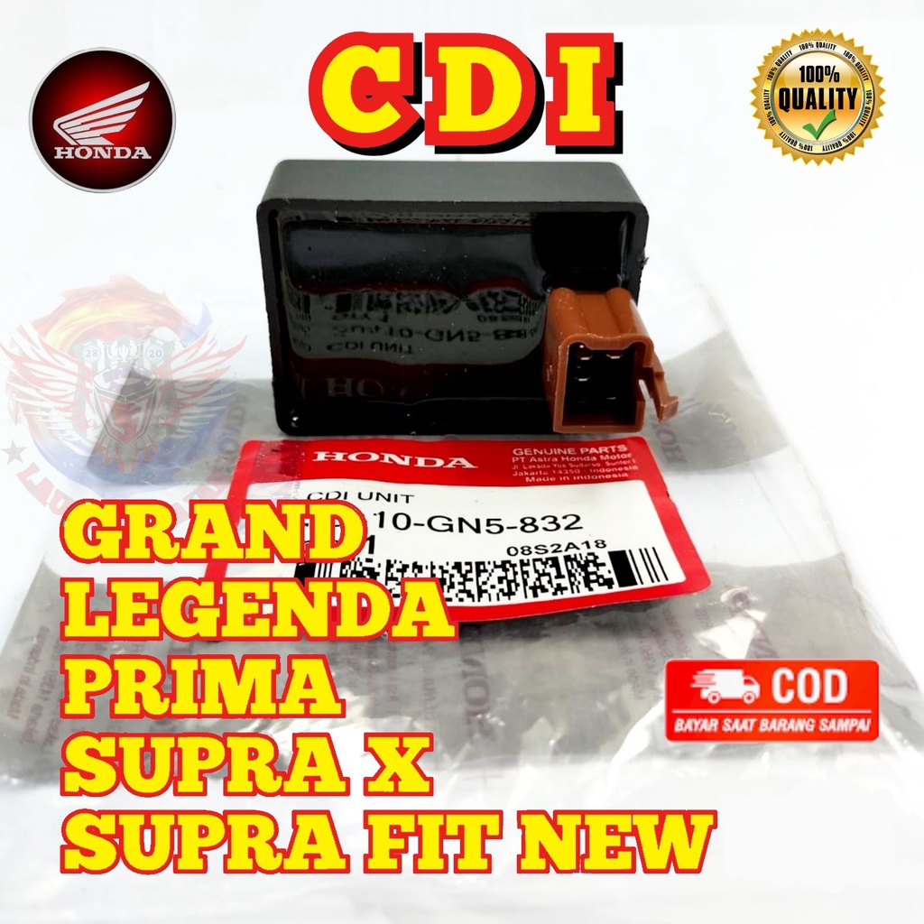 ORI cdi grand legenda prima supra x supra fit new revo lama cdi unit asli original ori honda gn5