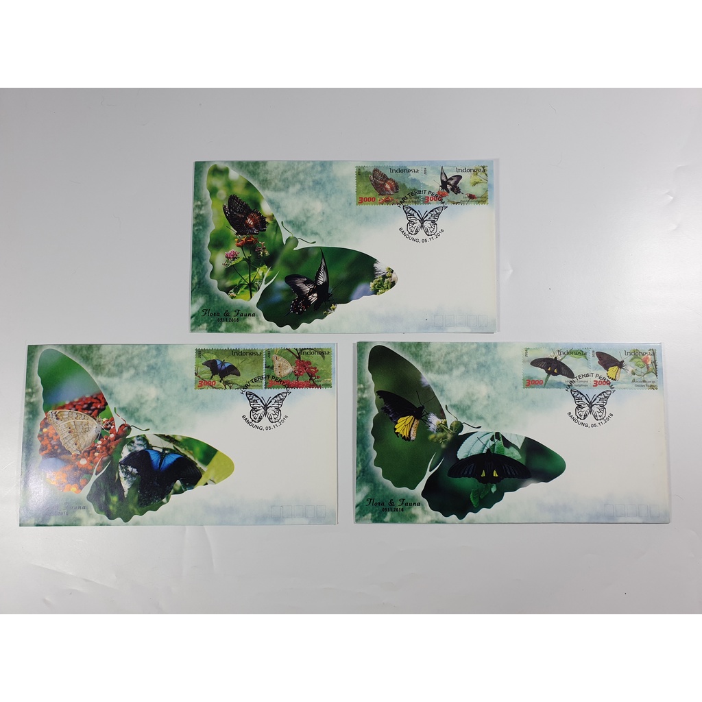 

Perangko SHP Flora dan Fauna 2016 (set)