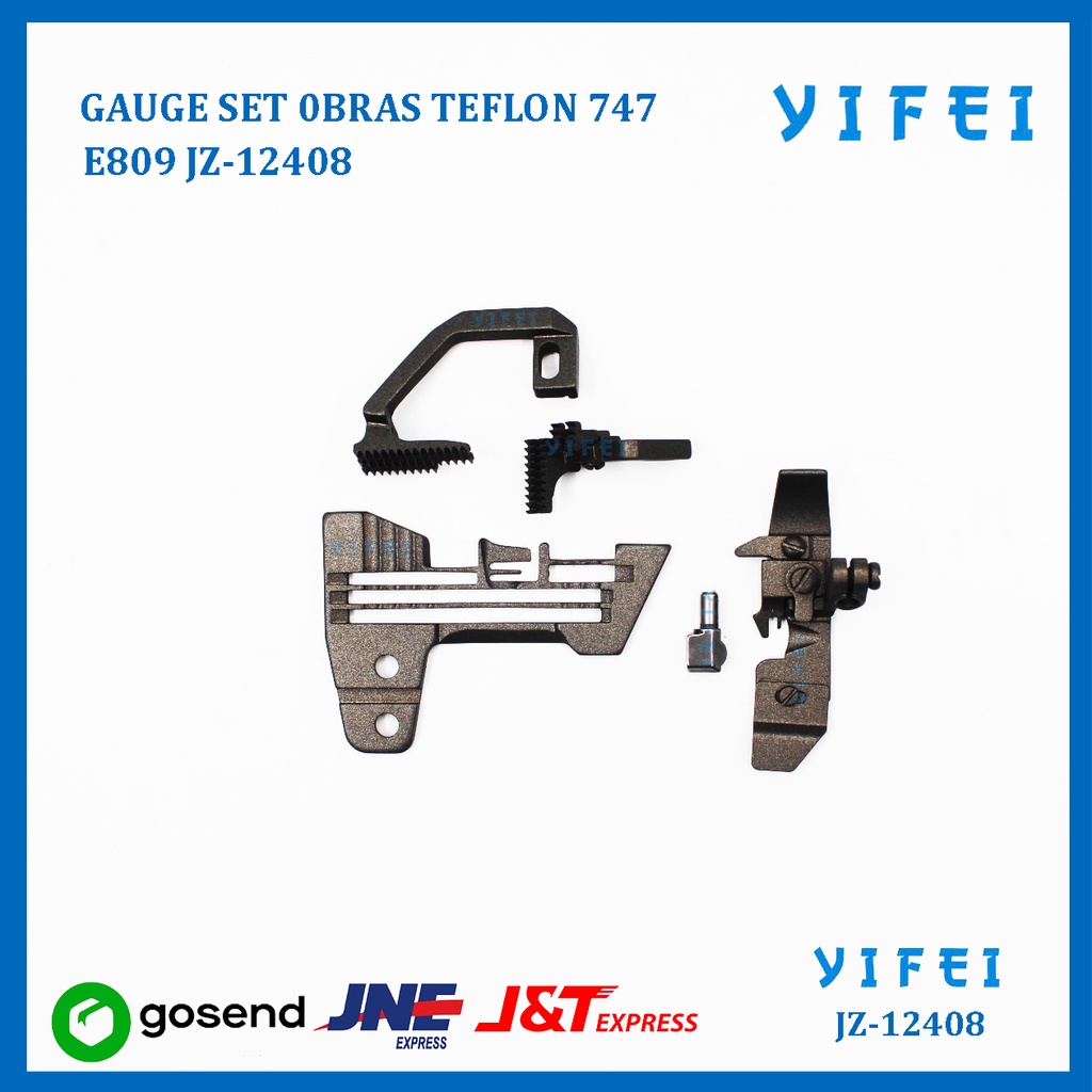 GAUGE SET OBRAS TEFLON 747 E809 WARNA HITAM YIFEI-12408