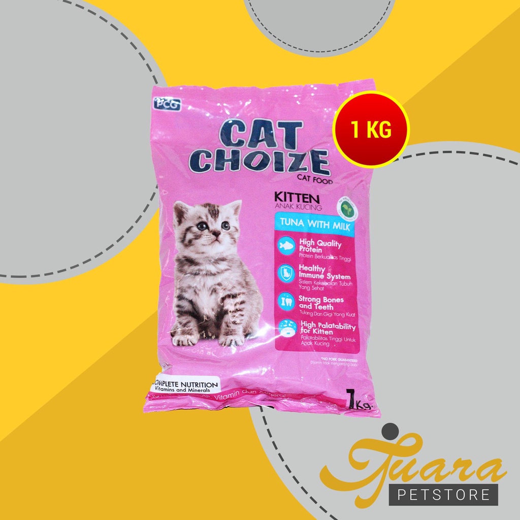 Makanan Anak Kucing Murah Cat Food Cat Choize Kitten 1 KG