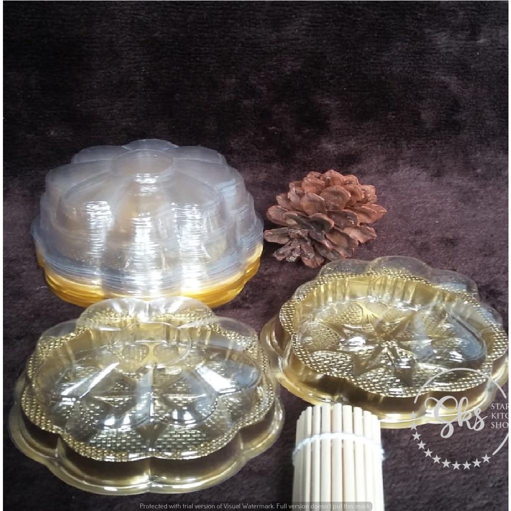 

New Mika Mooncake Bunga / Mooncake Case Flower 125gr