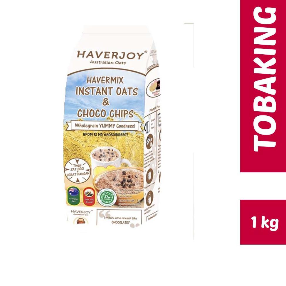 

Serba murah Haverjoy havermix instant oats & choco chips 1kg IWV