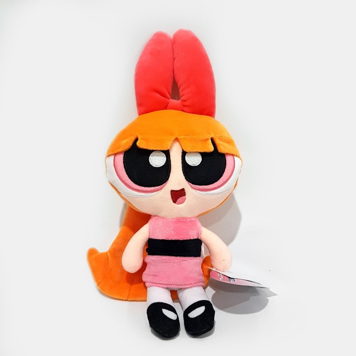 

Powerpuff Girls Plush Doll / Boneka Karakter 9" Blossom