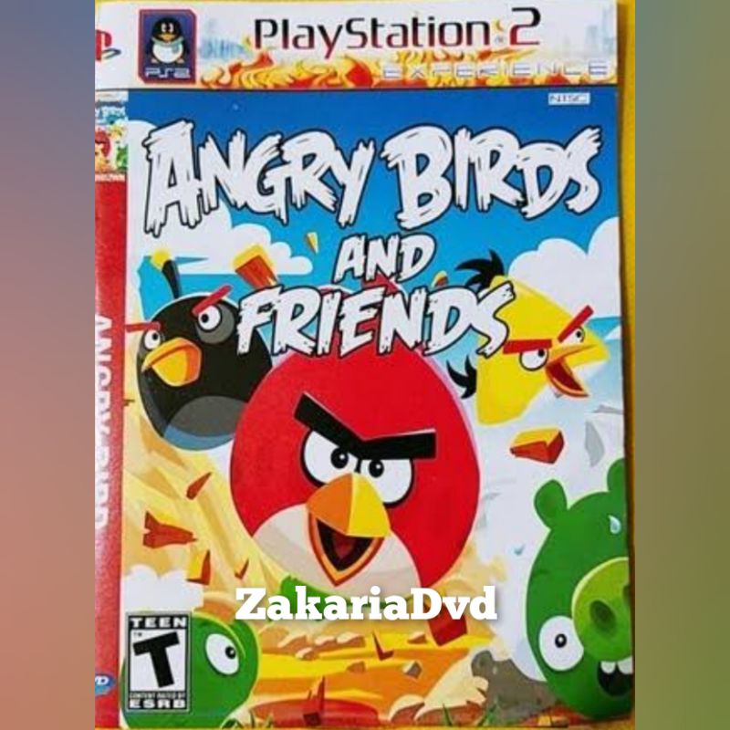 Kaset Ps 2 Angry Birds And Friends