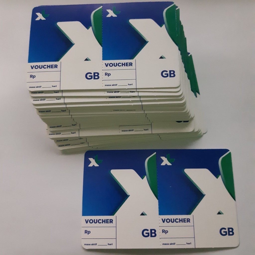 Voucher Bahan Kuota Kosongan XL