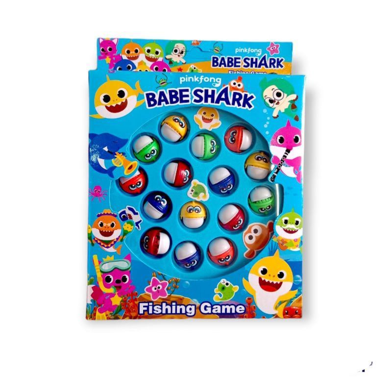 Mainan Anak Pancingan Ikan Babe Shark Fishing Game
