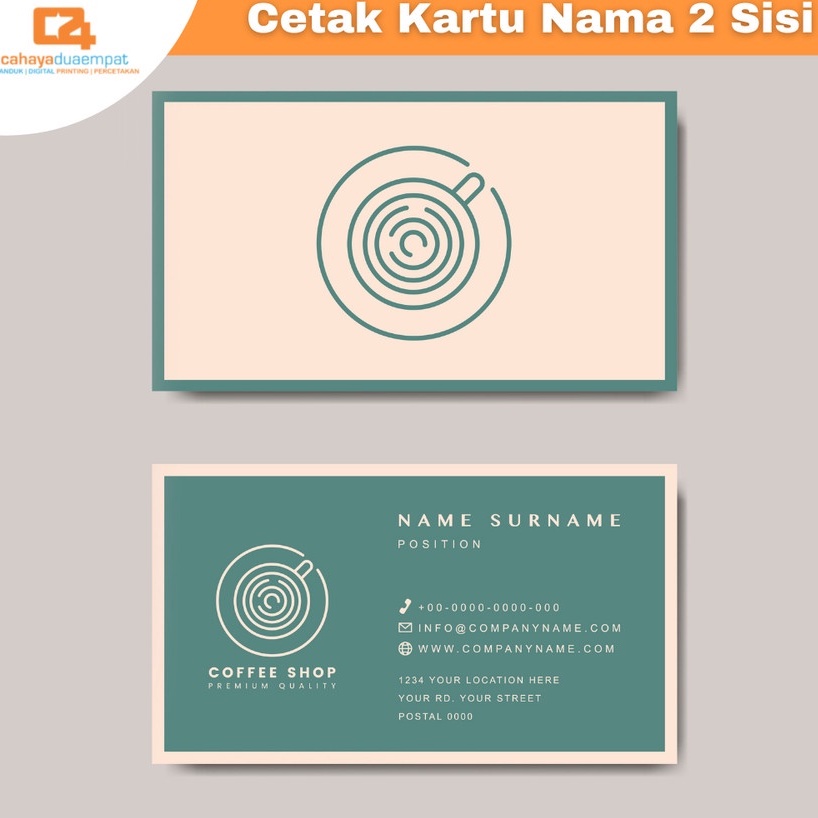 

CETAK KARTU NAMA 2 SISI TANPA LAMINATING