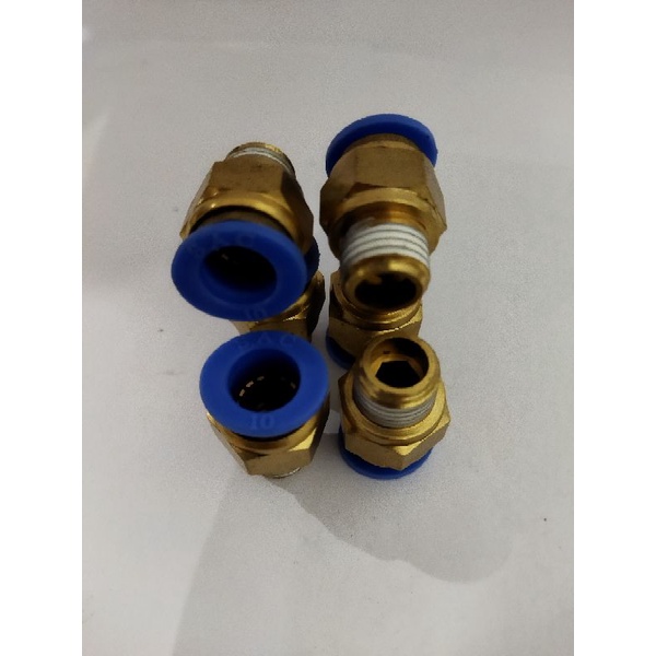 neple selang pneumatic straight JPC 10-02(¼)/fitting selang pneumatic/niple selang