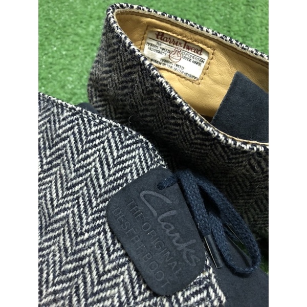 Clarks x Harris Tweed Desert boots original / clarks bekas / clarks second / Clarks original