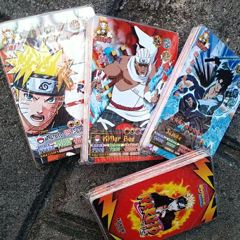Promo Kartu Naruto/Boruto1 Pak  isi 25 Kartu