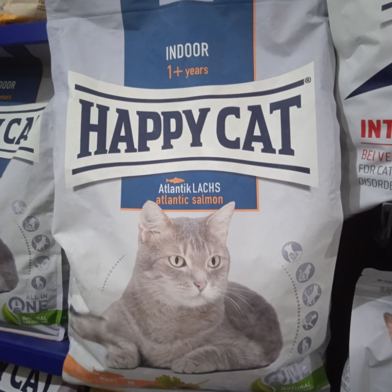 Happy Cat Supreme Indoor Atlantik Salmon 4 Kg