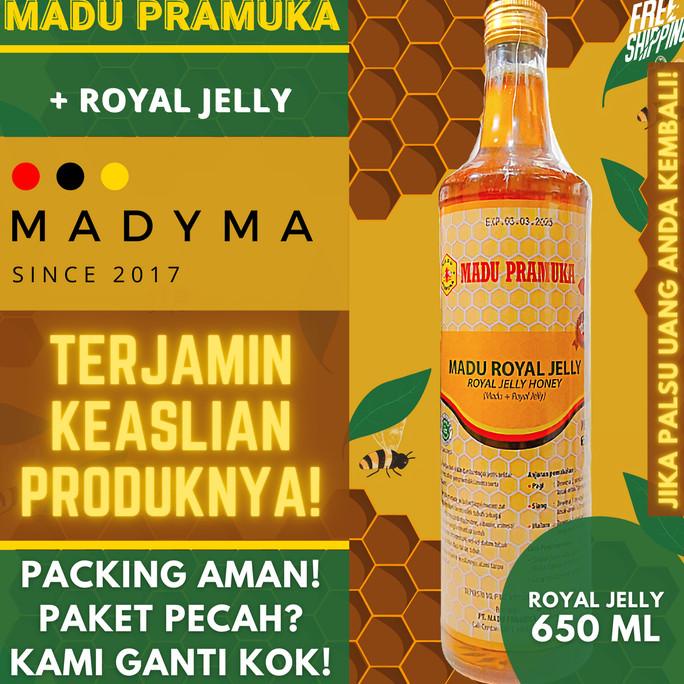 

[COD] Madu Pramuka Royal Jelly Honey 650 ml 100% Asli Bukan Madu Al Shifa [COD]