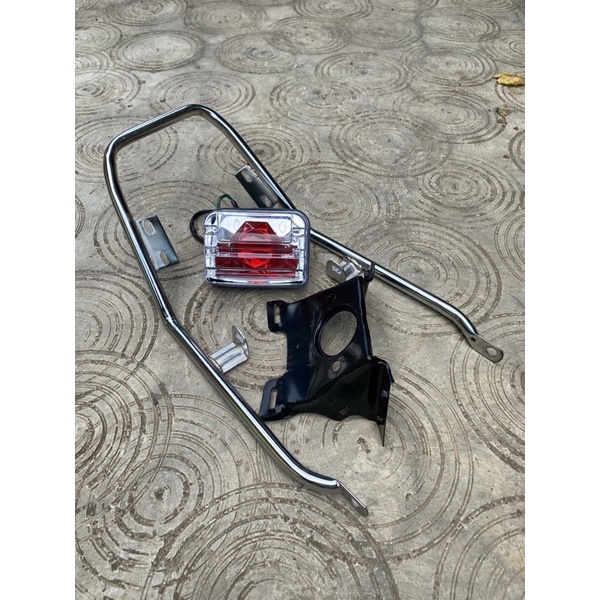 Begel Belakang Honda GL 100 gl100 set lampi stop belakang begel gl100 set