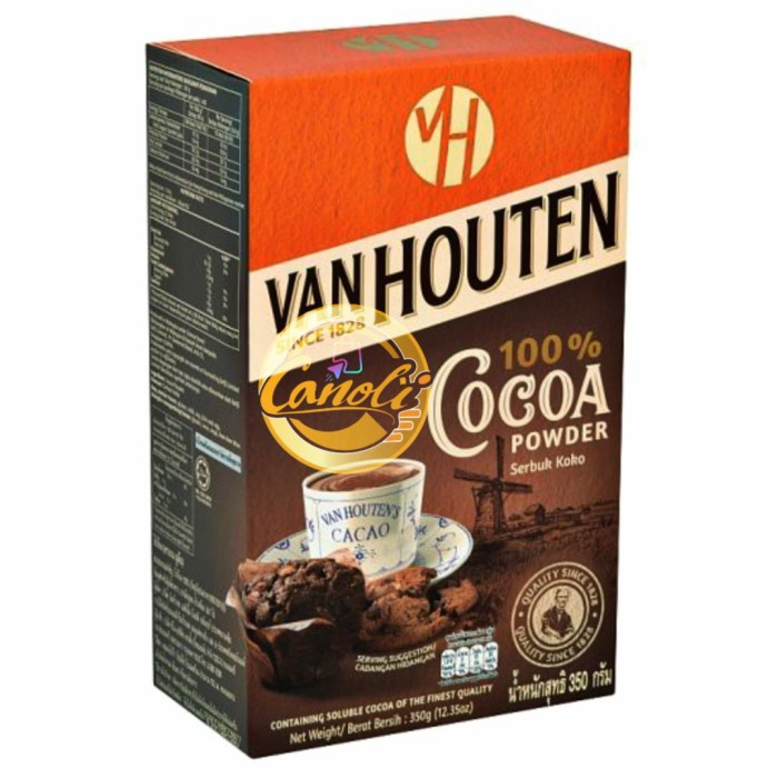 

ORIGINAL MURAH COCOA Powder Van Houten 180 g / Coklat Bubuk
