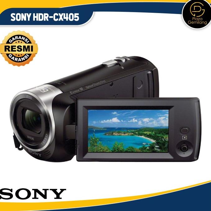 [ Promo ] Sony Hdr-Cx405/Handycam Sony Cx 405 Garansi Resmi - Unit Only - Drone Kamera Dan Aksesoris