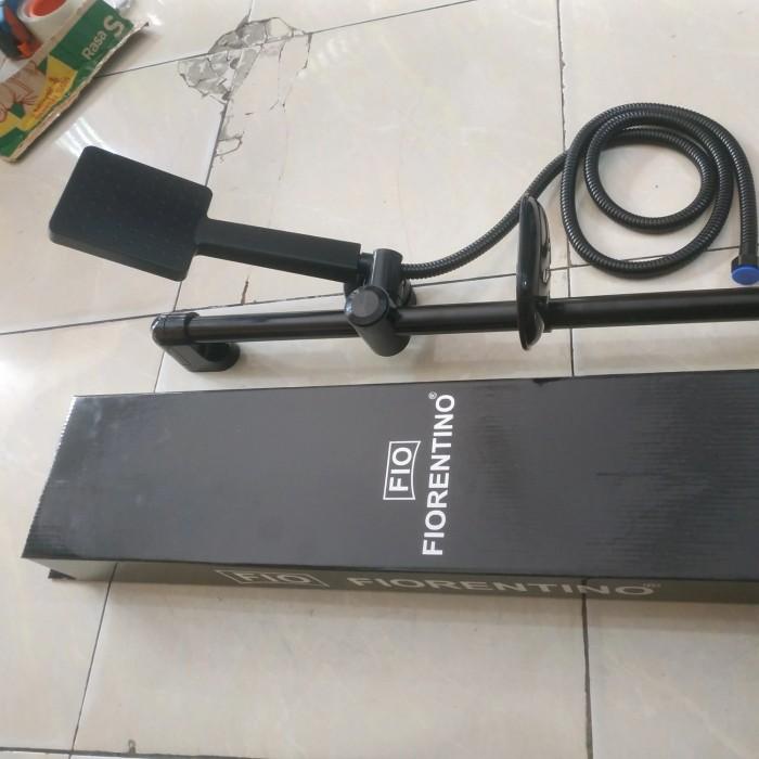 Tiang shower set+ kran black