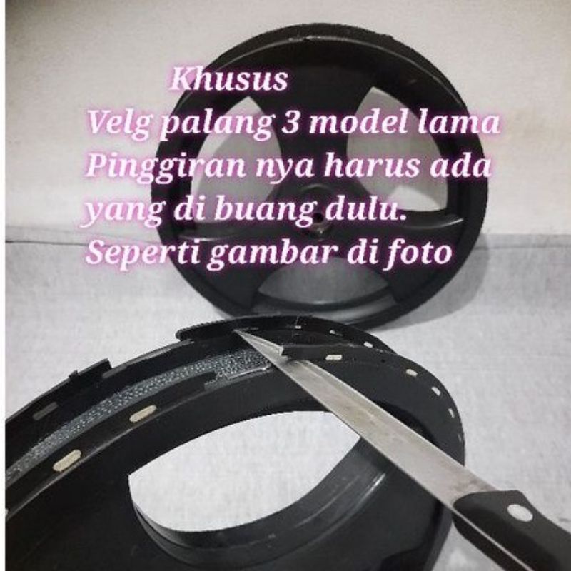 Ban Mati Kursi Roda Uk 16 / Ban Belakang Kursi Roda