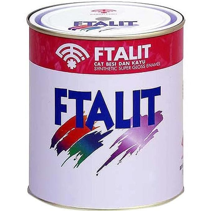 Cat Ftalit (5 Kg) - Cat Minyak Untuk Kayu / Besi (Super White / 731)
