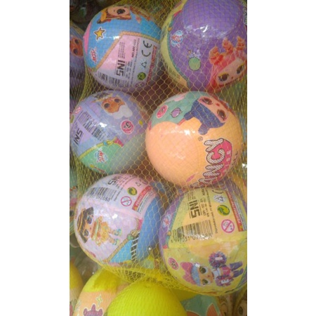 Mainan bola LOL berhadiah isi 6pc