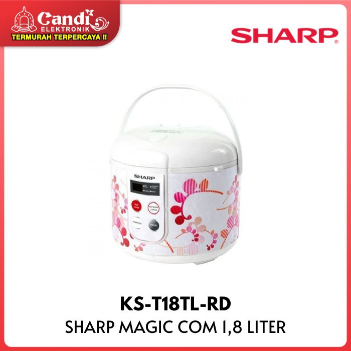 SHARP Magicom 1,8 Liter KS-T18TL-RD